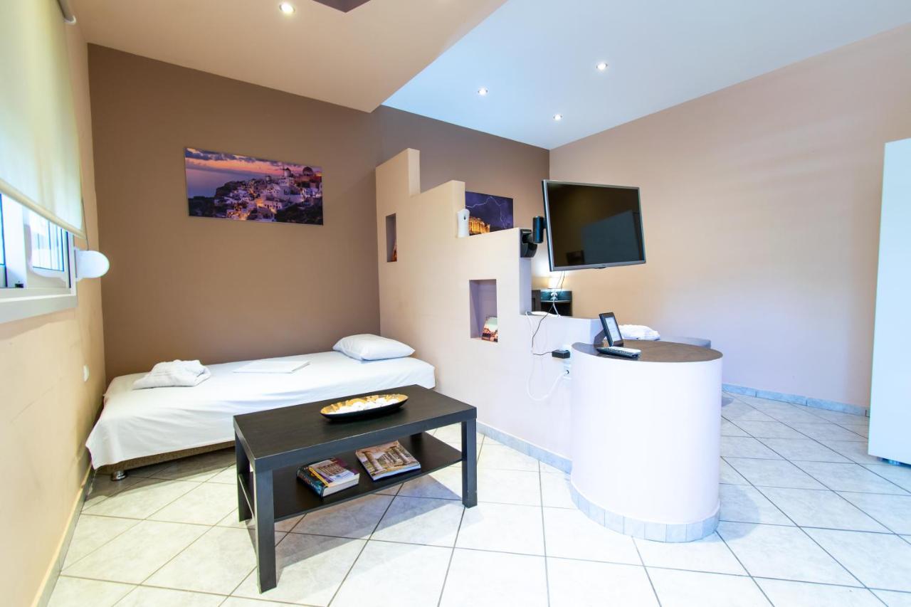 Sunset Apartments Free Shuttle From Athen'S Airport Spáta 外观 照片