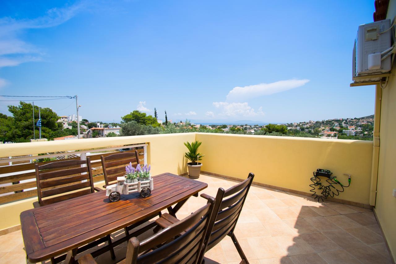 Sunset Apartments Free Shuttle From Athen'S Airport Spáta 外观 照片